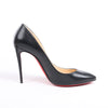 Christian Louboutin Eloise 100 Napa Shiny Heels in Black, Size 38 EU Secondhand