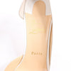 Christian Louboutin Iriza 85 Leather Heels in Bianco, Size 41 EU Secondhand