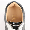 Secondhand Christian Louboutin Seavaste 2 Orlato Spiked Leather Casual Sneakers in Gray, Size 41 EU