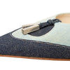 Secondhand Christian Dior Pointed Toe Denim Kitten Heel - '00s