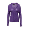Secondhand Prada Silk Ribbed Top - '10s
