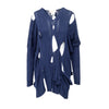 Secondhand Ernestina Cerini Cut-out Long Top - '90s