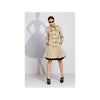 Secondhand Moschino Cheap and Chic Trench Coat with Pleats - '10s