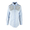 Secondhand Roberto Cavalli Crystal Embellished Shirt - '00s