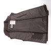 Secondhand Corneliani Quilted Zip Gilet in Brown, Size 50 IT