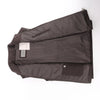 Secondhand Corneliani Quilted Zip Gilet in Brown, Size 50 IT