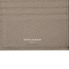 Saint Laurent Grained Leather Tiny Cassandre Bifold Wallet Secondhand