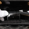 Dior Large Patent Cannage Lady Dior Secondhand