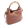 Gucci Small Calfskin Bamboo Diana Satchel Secondhand