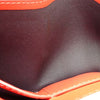 Fendi Leather Coral Bandana Baguette Micro Trifold Wallet Secondhand