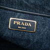 Prada Denim Canapa Logo Tote Secondhand