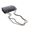 Chanel Quilted Patent and Goatskin CC Eyelet Wallet On Chain Secondhand