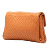 Bottega Veneta Nappa Intrecciato Flap Clutch Secondhand