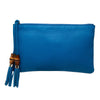 Gucci Calfskin Bamboo Clutch Secondhand