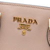 Prada Soft Calf Trimmed Saffiano Lux Open Convertible Tote Secondhand