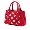 Prada Small Canvas Canapa Grommet Satchel Secondhand