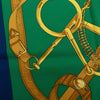 Hermès Eperon D Or Silk Scarf 90 Secondhand