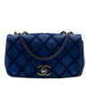 Chanel Small Iridescent Calfskin Diamond Stitch Chain Flap Secondhand