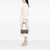 Fendi Embroidered Lace Leather Baguette Chain Secondhand