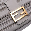Fendi Embroidered Lace Leather Baguette Chain Secondhand