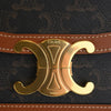 Celine Teen Triomphe Coated Canvas and Calfskin Triomphe Crossbody Secondhand