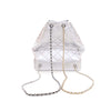 Chanel Crumpled Metallic Calfskin Gabrielle Backpack Secondhand