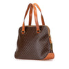 Celine Macadam Coated Canvas Satchel Secondhand