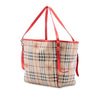 Burberry Small Haymarket Check Coated Canvas Canterbury Tote Secondhand
