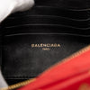 Balenciaga Calfskin Allover Logo Blanket Reporter XS Crossbody Secondhand