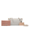 Miu Miu Matelasse Nappa Crystal Chain Satchel Secondhand