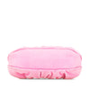 Fendi Small Embossed Suede Peekaboo Click Clutch on Chain Secondhand