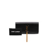 Saint Laurent Grain de Poudre Monogram Kate Tassel Clutch Secondhand