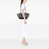 Celine Medium Tricolor Leather Trapeze Satchel Secondhand