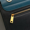 Celine Medium Tricolor Leather Trapeze Satchel Secondhand
