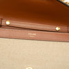Celine Canvas and Calfskin Cuir Triomphe Margo Wallet on Chain Secondhand