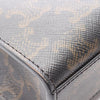 Celine Mini Triomphe Coated Canvas Vertical Cabas Satchel Secondhand