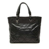 Chanel Medium Quilted Coated Canvas Paris Biarritz Tote Secondhand