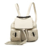Gucci Grained Calfskin Bamboo Tassel Backpack Secondhand
