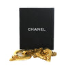 Chanel CC Gold Plated Double Heart Pendant Necklace Secondhand