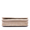 Chanel CC Quilted Metallic Fabric Wallet On Chain Secondhand