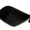 Secondhand Fendi Leather Monster Zip Clutch