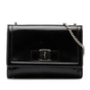 Ferragamo Patent Vara Bow Chain Crossbody Secondhand