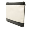 Balenciaga Canvas Navy Clip Clutch M Secondhand