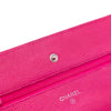 Secondhand Chanel Classic Caviar Wallet On Chain