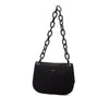 Prada Canvas Lucite Chain Shoulder Bag Secondhand