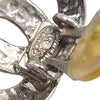 Secondhand Chanel Silver Plated CC Clip on Earrings