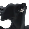 Secondhand Chanel Silver Plated CC Clip on Earrings