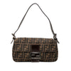 Secondhand Fendi Zucca Canvas Baguette