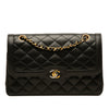 Chanel Limited Edition Paris Medium CC Quilted Lambskin Double Flap Secondhand