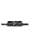 Dior Oblique Canvas Saddle Belt Bag Secondhand